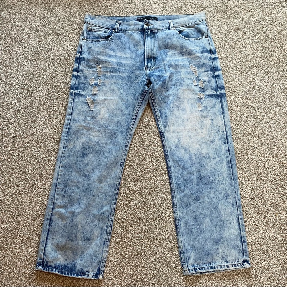Rocawear Light Blue Relaxed Men Jeans